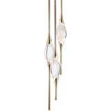Gold Il Pezzo Mancante 12 Round Chandelier by Il Pezzo Mancante