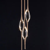 Light Bronze Il Pezzo Mancante 12 Round Chandelier by Il Pezzo Mancante