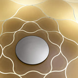 Drop Wall/Ceiling Light by Itama, Color: Gold, Silver, Size: Small, Large, Decoration: Floral, Oriental | Casa Di Luce Lighting