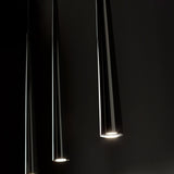 IO 3 Light Linear Suspension Light by Itama, Finish: White, Black, Concrete, Size: Mini, Large, | Casa Di Luce Lighting