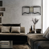 Icaro Drum Pendant By Modo Luce