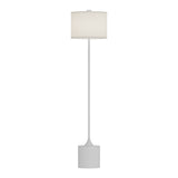 Issa Floor Lamp by Alora Mood - White/Ivory Linen