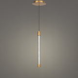 Jedi Mini Pendant By WAC Lighting Small AB Finish
