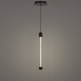 Jedi Mini Pendant By WAC Lighting Small Black Finish