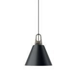 Jim Cylinder Pendant By Lodes, Finish: Grey, Color: Matte Black