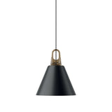 Jim Cylinder Pendant By Lodes, Finish: Honey, Color: Matte Black