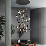 Jim Cylinder Pendant By Lodes, Finish: Grey, Color: Matte Black