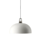 Jim Dome Suspension By Lodes, Finish: Grey, Color: Matte White