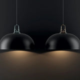 Jim Dome Suspension By Lodes, Finish: Grey / Honey, Color: Matte Black