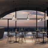 Jim Dome Suspension By Lodes, Finish: Grey, Color: Matte White