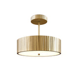 Kensington Semi Flush By Alora - Vintage Brass Color
