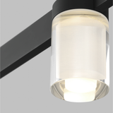 Esfera Linear Suspension By Tech Lighting, Finish: Nightshade Black