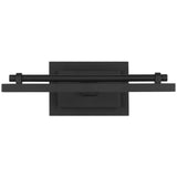 Kal Picture Light By Visual Comfort Model, Finish: Nightshade Black, Size: Small