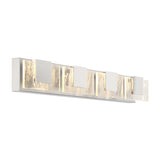 Kasha Vanity Light By Eurofase - Four Lights White Side View