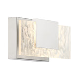 Kasha Vanity Light By Eurofase - One Light White Side View