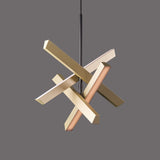 Konnect Pendant By Seed, Finish: Champagne Gold