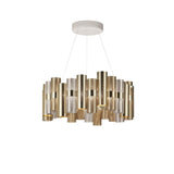 La Lollo Chandelier by Slamp, Color: Gold, Size: Large, | Casa Di Luce Lighting