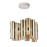 La Lollo Chandelier by Slamp, Color: Gold, Size: Medium, | Casa Di Luce Lighting