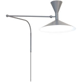 Matt Grey Lampe De Marseille Wall Lamp by Nemo