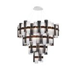 La Lollona Chandelier by Slamp, Color: Pewter, Size: Large, | Casa Di Luce Lighting