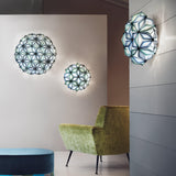 La Vie Ceiling / Wall by Slamp, Color: White, Blue, Amber, Multigreen, Multiblue, Size: Mini, Medium, Large, | Casa Di Luce Lighting