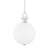 Haru Pendant Light - Brushed Nickel Large