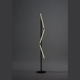 Lisa Floor Lamp By Seed, Finish: Black