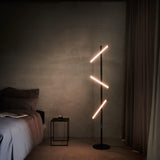 Lisa Floor Lamp By Seed, Finish: Black