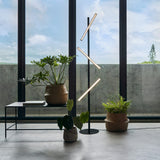 Lisa Floor Lamp By Seed, Finish: Black