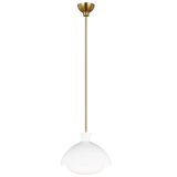 Lucerne Large Pendant By Aerin-Matte White