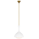 Lucerne Small Pendant By Aerin-Matte White