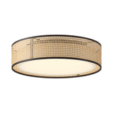 Lyla Flush Mount by Alora Mood - Large, Rattan
