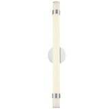 Madison Double Wall Light By Alora, Finish: Polished Nickel
