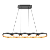Maestro LED Linear Chandelier By Kuzco, Finish: Gold