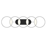 Maestro LED Linear Chandelier By Kuzco, Finish: Black