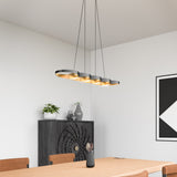 Maestro LED Linear Chandelier By Kuzco, Finish: Gold
