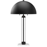 Matte Black Margaux Table Lamp by Alora