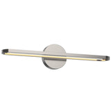 Marlon Vanity Light By Kuzco, Finish: Brushed Nickel