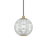Marni Pendant By Alora, Finish: Natural Brass