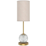Marni Table Lamp By Alora, Finish: Natural Brass