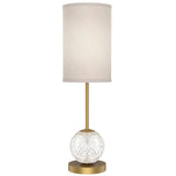 Marni Table Lamp By Alora, Finish: Natural Brass