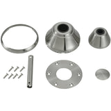 Brushed Steel Maverick Custom Finish Kit by Monte Carlo Fans