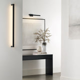 Stagger Wall Light By Tech Lighting, Size: Medium, Finish: Nightshade Black