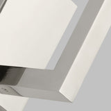 Stagger Wall Light By Tech Lighting, Size: Medium, Finish: Polished Nickel