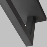Stagger Wall Light By Tech Lighting, Size: X Large, Finish: Nightshade Black