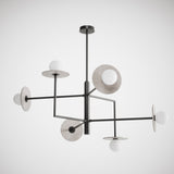 MIRO PENDANT LIGHTBY LED, AROMAS DEL CAMPO, FINISHES: MATT BLACK, ALABASTERC, , | CASA DI LUCE LIGHTING