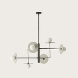 MIRO PENDANT LIGHTBY LED, AROMAS DEL CAMPO, FINISHES: MATT BLACK, CERAMIC, , | CASA DI LUCE LIGHTING