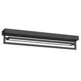 Mondrian LED Vanity Light By Kuzco, Finish: Black, Size: Medium