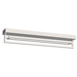 Mondrian LED Vanity Light By Kuzco, Finish: Nickel, Size: Medium
