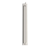 Mondrian LED Vanity Light By Kuzco, Finish: Nickel, Size: Large
